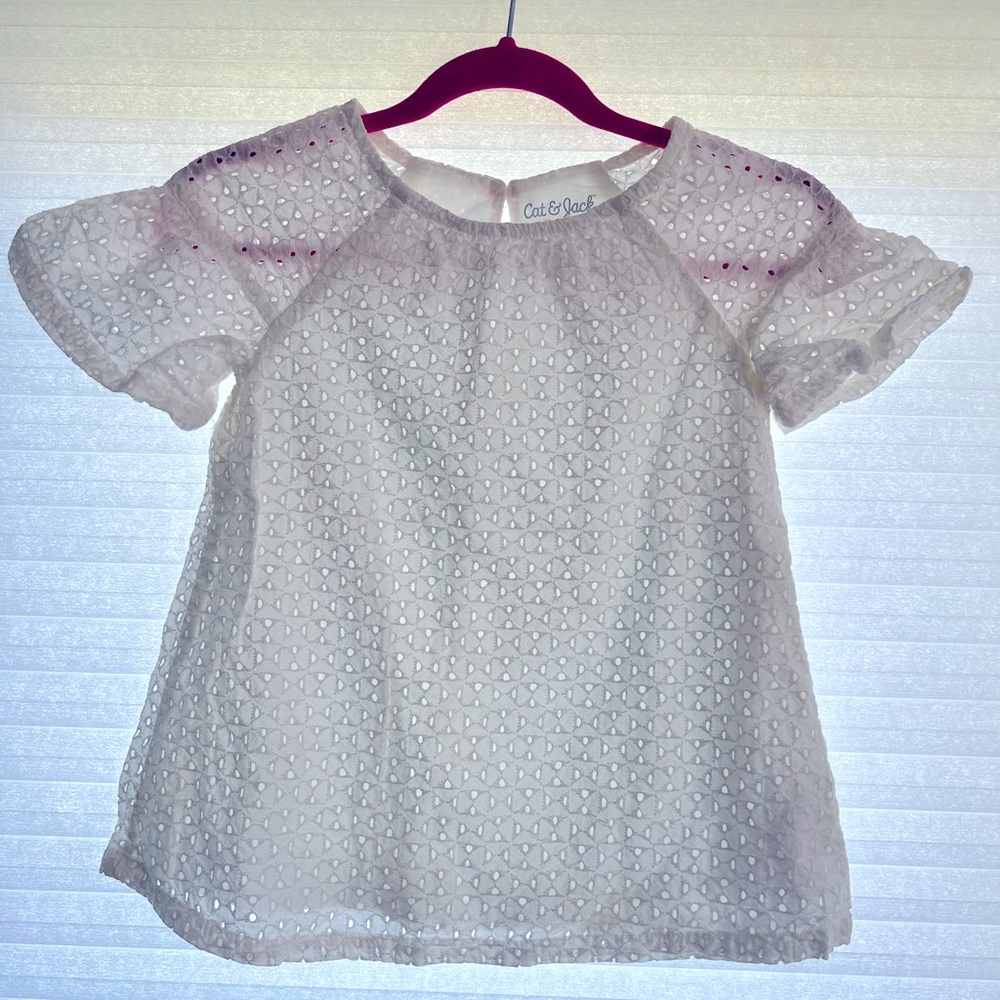 Toddler dress, Cat & Jack, White.